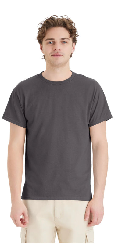 Hanes 5150 EcoSmart 50/50 Blend T-Shirts Whites/Greys/Yellows