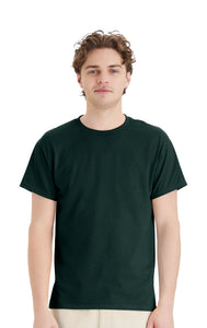 Hanes 5150 EcoSmart 50/50 Blend T-Shirts Red/Greens Colors