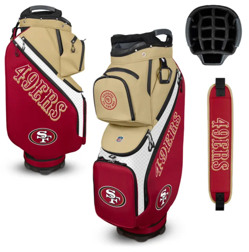 San Francisco 49ers Bucket Cart Bag - AtlanticCoastSports