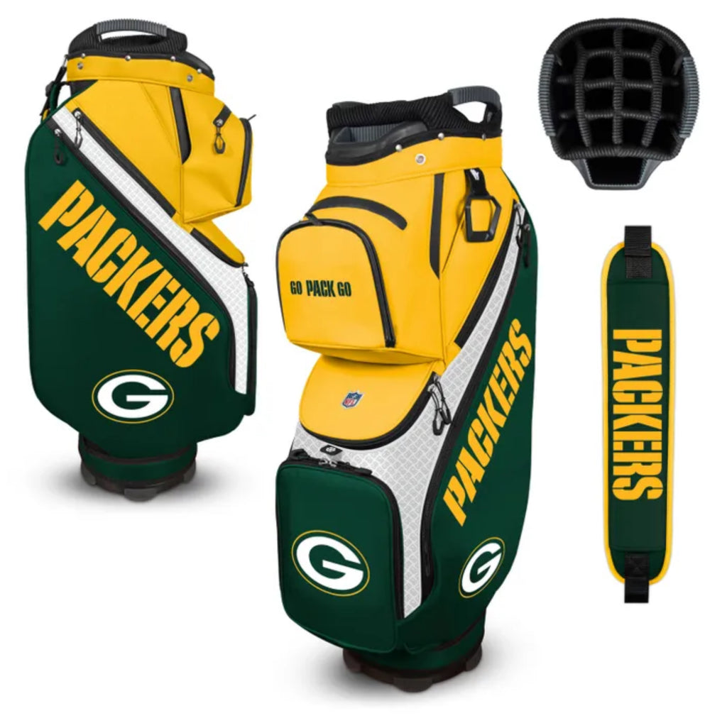 Green Bay Packers Bucket Cart Bag Team Effort - AtlanticCoastSports