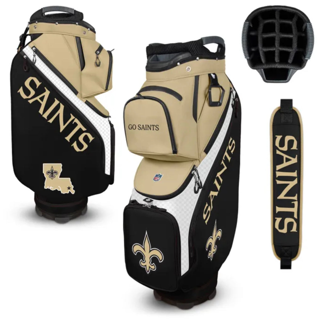 New Orleans Saints Bucket Cart Bag Team Effort - AtlanticCoastSports