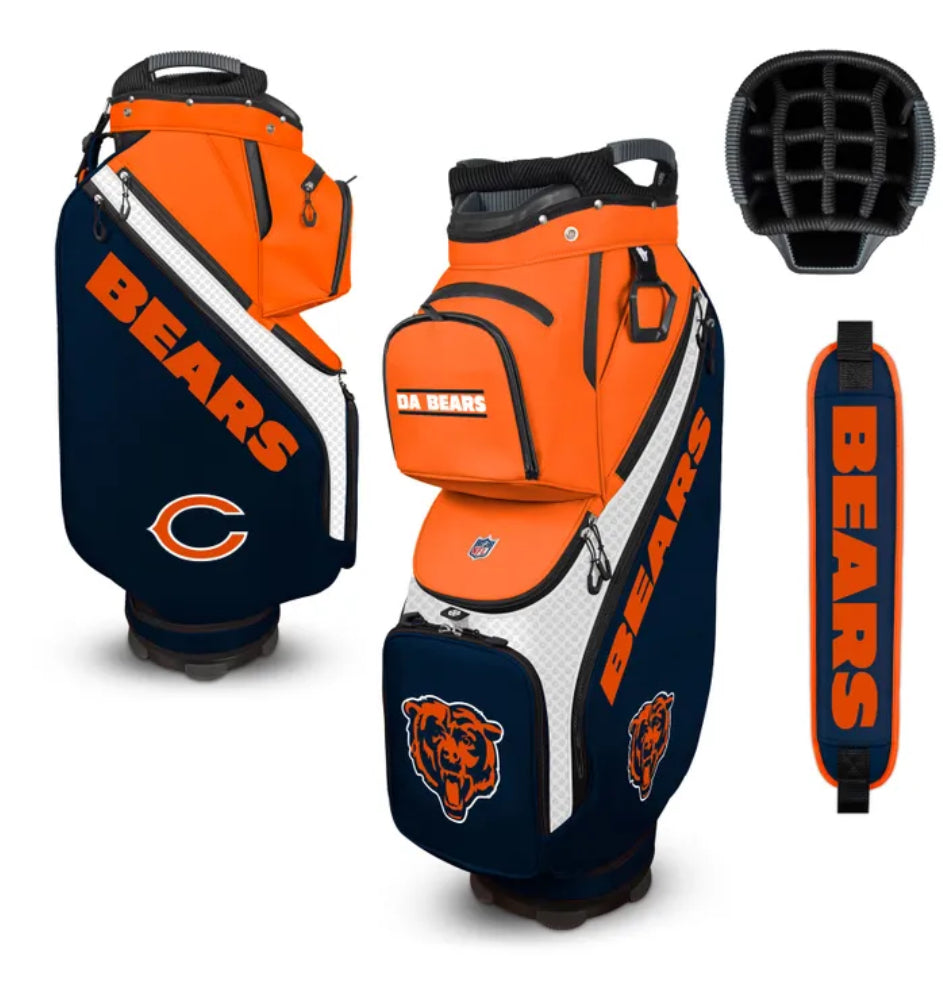 Chicago Bears Bucket III Cooler Cart Bag - AtlanticCoastSports
