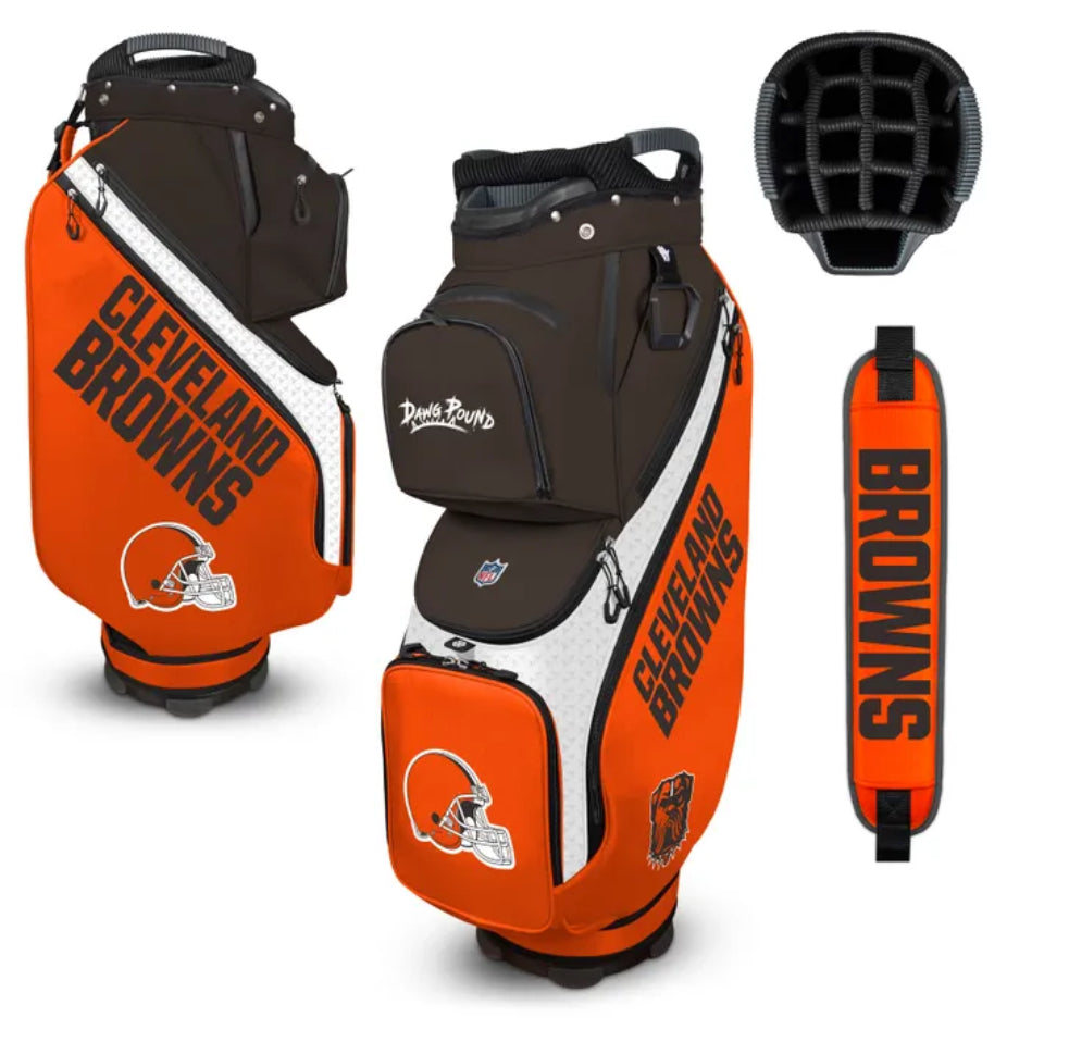 Cleveland Browns Bucket III Cooler Cart Bag - AtlanticCoastSports