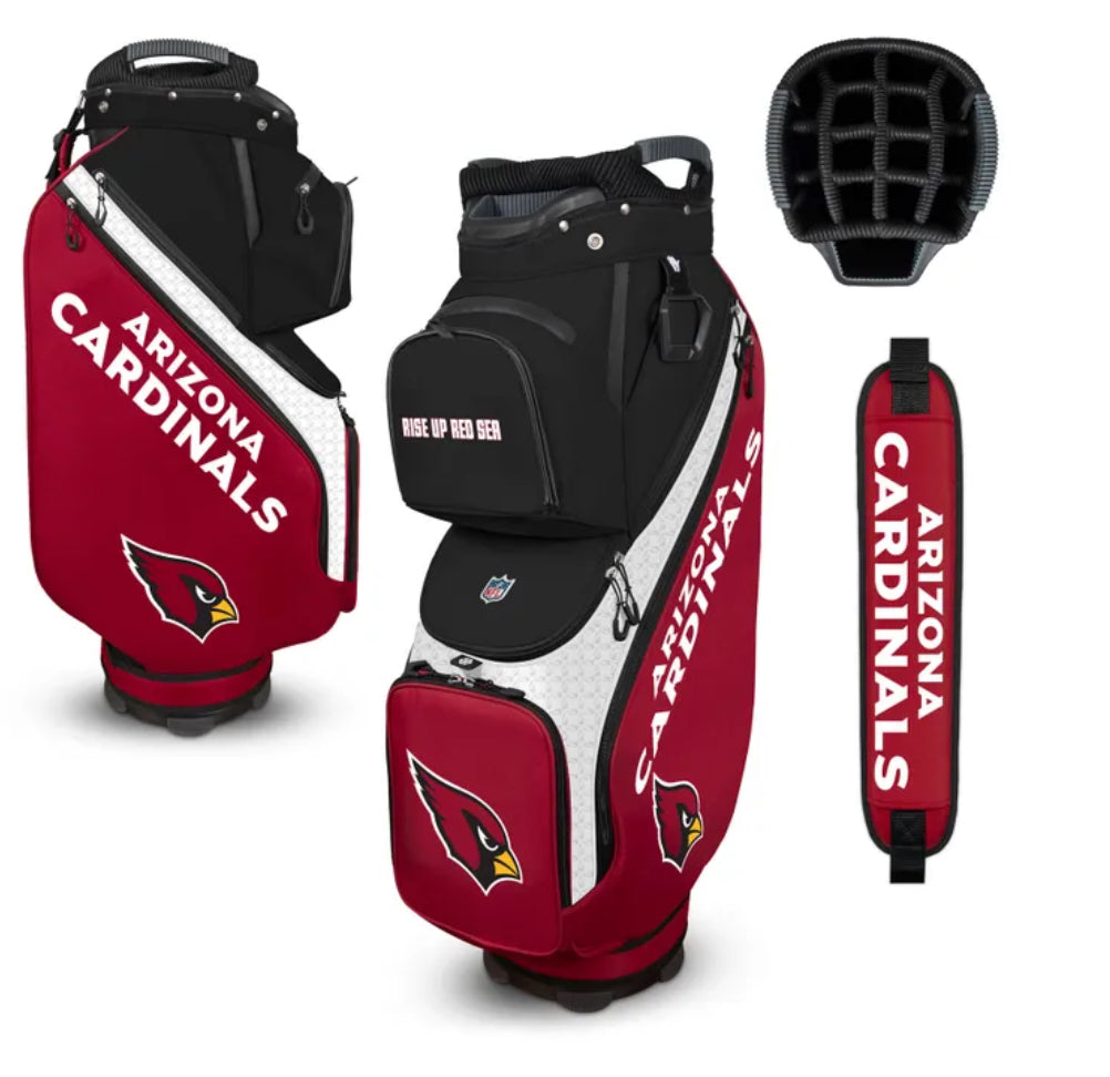 Arizona Cardinals Bucket Golf Bag - AtlanticCoastSports