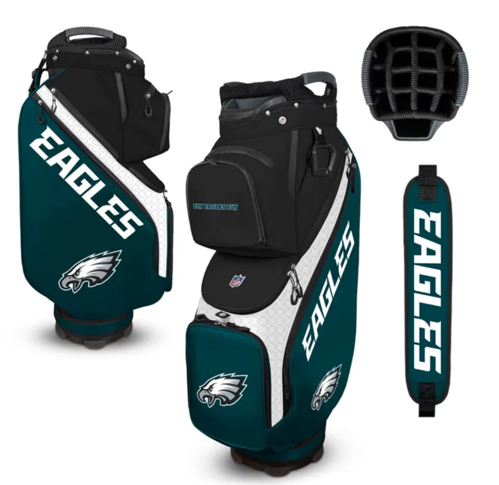 Philadelphia Eagles Bucket Cart Bag team Effort - AtlanticCoastSports
