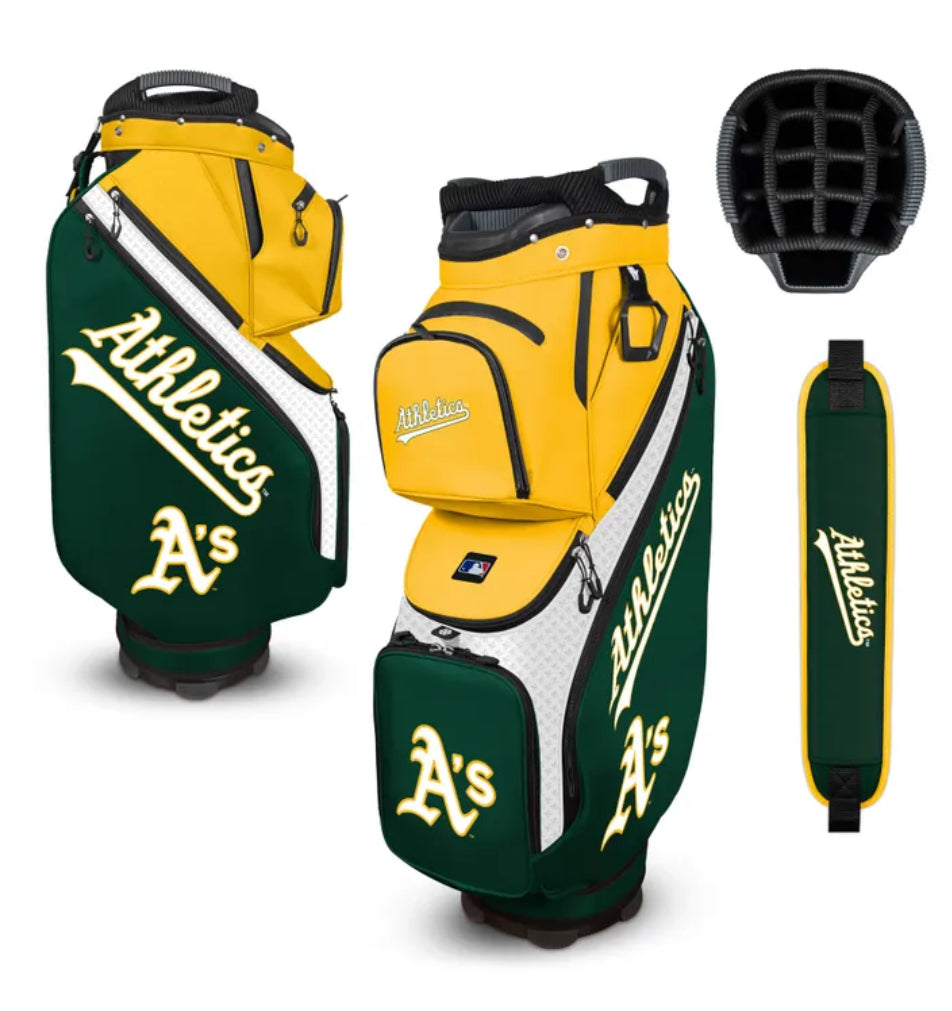 Oakland A’s Bucket III Cooler Cart Bag - AtlanticCoastSports