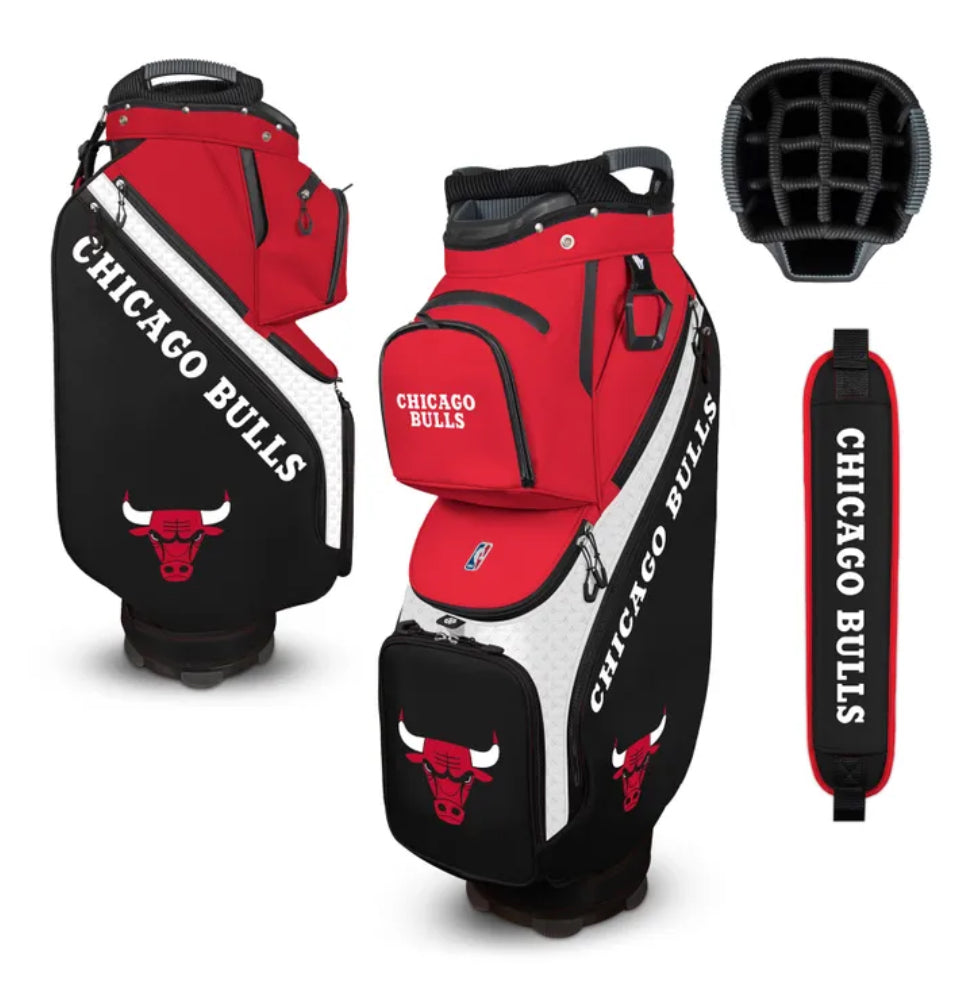 Chicago Bulls Clubhouse Bucket Golf Bag - AtlanticCoastSports