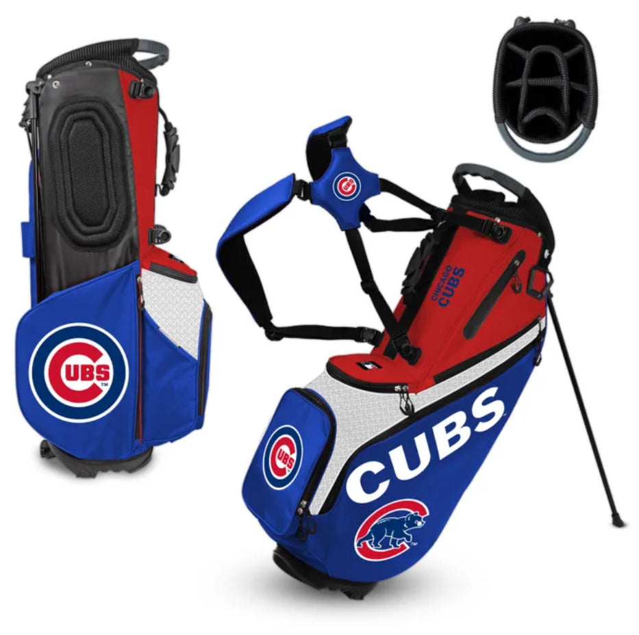 Chicago Cubs Back Nine Stand Bag - AtlanticCoastSports