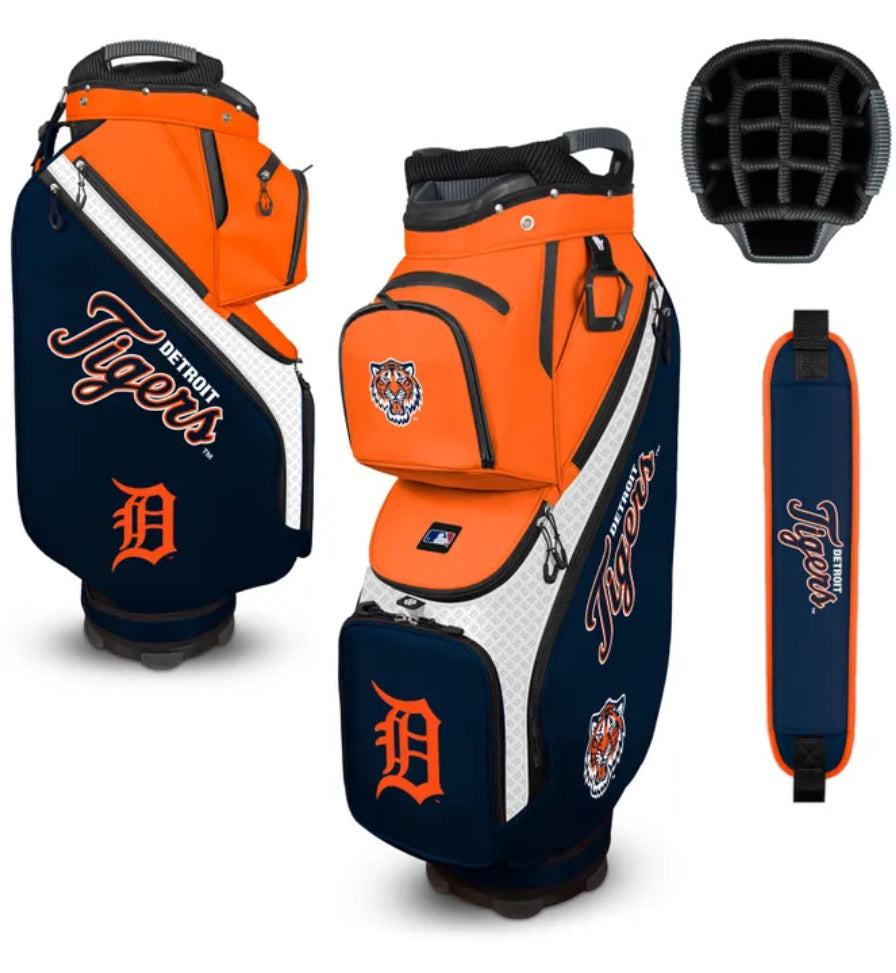 Detroit Tigers Clubhouse Bucket Golf Bag - AtlanticCoastSports
