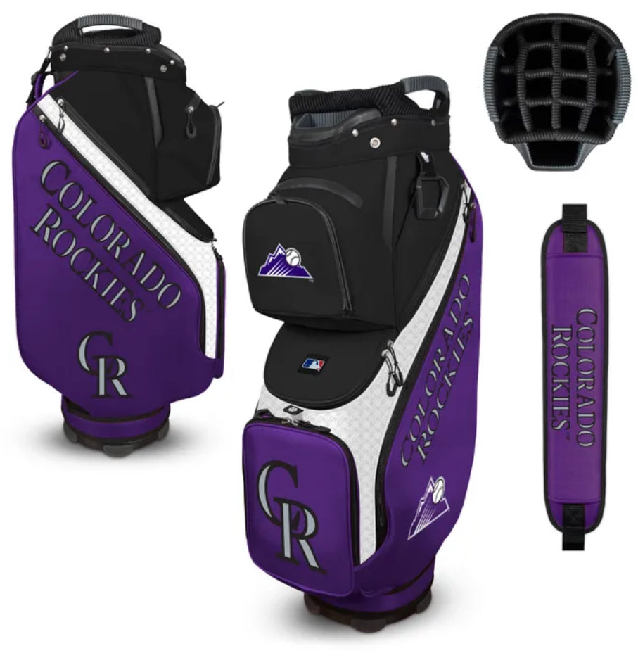 Colorado Rockies Golf Bag - The Bucket Cart Bag - AtlanticCoastSports