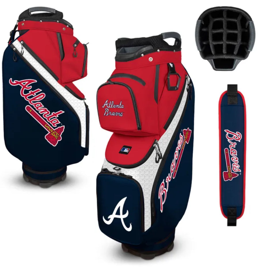 Atlanta Braves Clubhouse Bucket Golf Bag - AtlanticCoastSports