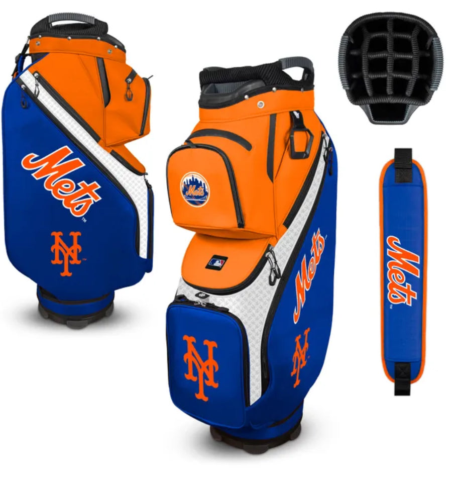 New York Mets clubhouse Bucket Golf Bag - AtlanticCoastSports