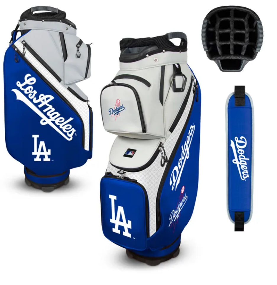 LA Dodgers clubhouse Bucket Golf Bag - AtlanticCoastSports