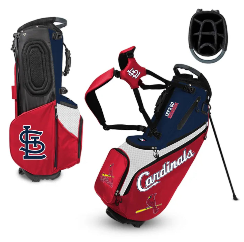 St. Louis Cardinals Back Nine Stand Bag - AtlanticCoastSports