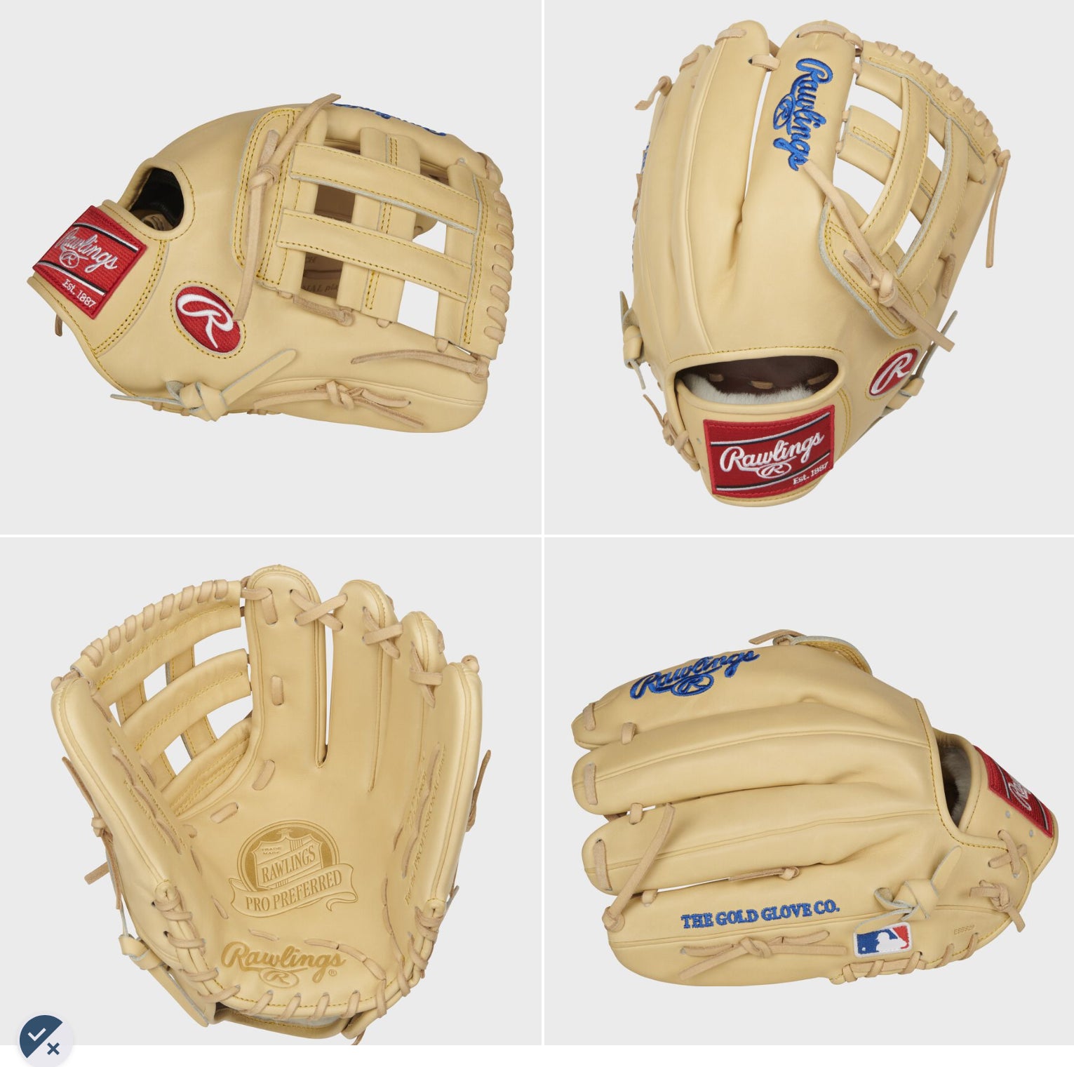 Rawlings KRIS BRYANT 2021 Pro Preferred 12.25-INCH Outfield Glove - AtlanticCoastSports