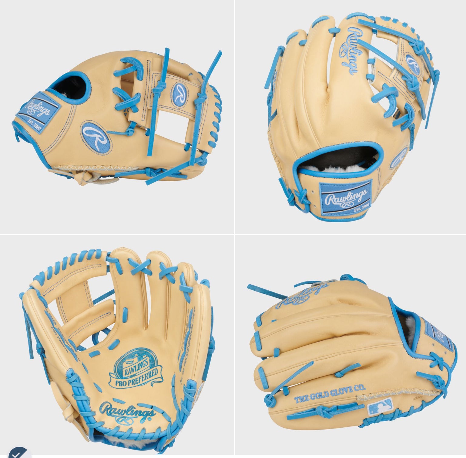 Rawlings Pro Preferred 11.5" Infield Glove Right Hand Thrower - AtlanticCoastSports