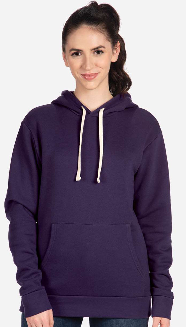 Next Level Unisex Santa Barbara Hoodie Sweatshirt printed with Your Logos