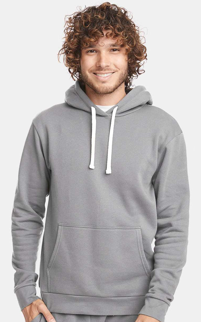 Next Level Unisex Santa Barbara Hoodie Sweatshirt printed with Your Logos