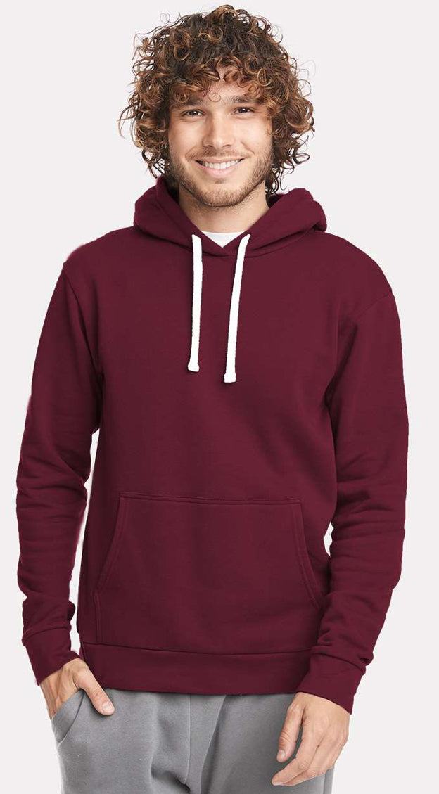 Next Level Unisex Santa Barbara Hoodie Sweatshirt printed with Your Logos