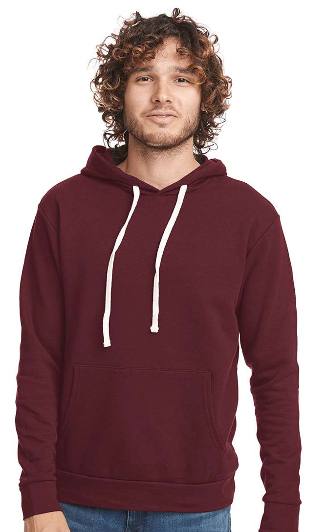 Next Level Unisex Santa Barbara Hoodie Sweatshirt printed with Your Logos