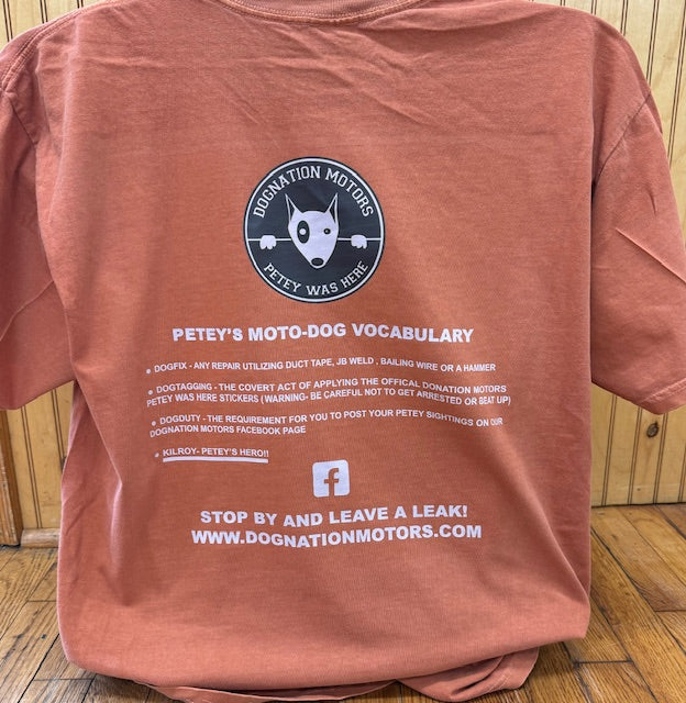 DogNation SS Comfort Colors - t T-Shirt - 1717 Printed Front and back Plus Sleeves - AtlanticCoastSports