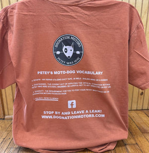 DogNation SS Comfort Colors - t T-Shirt - 1717 Printed Front and back Plus Sleeves - AtlanticCoastSports