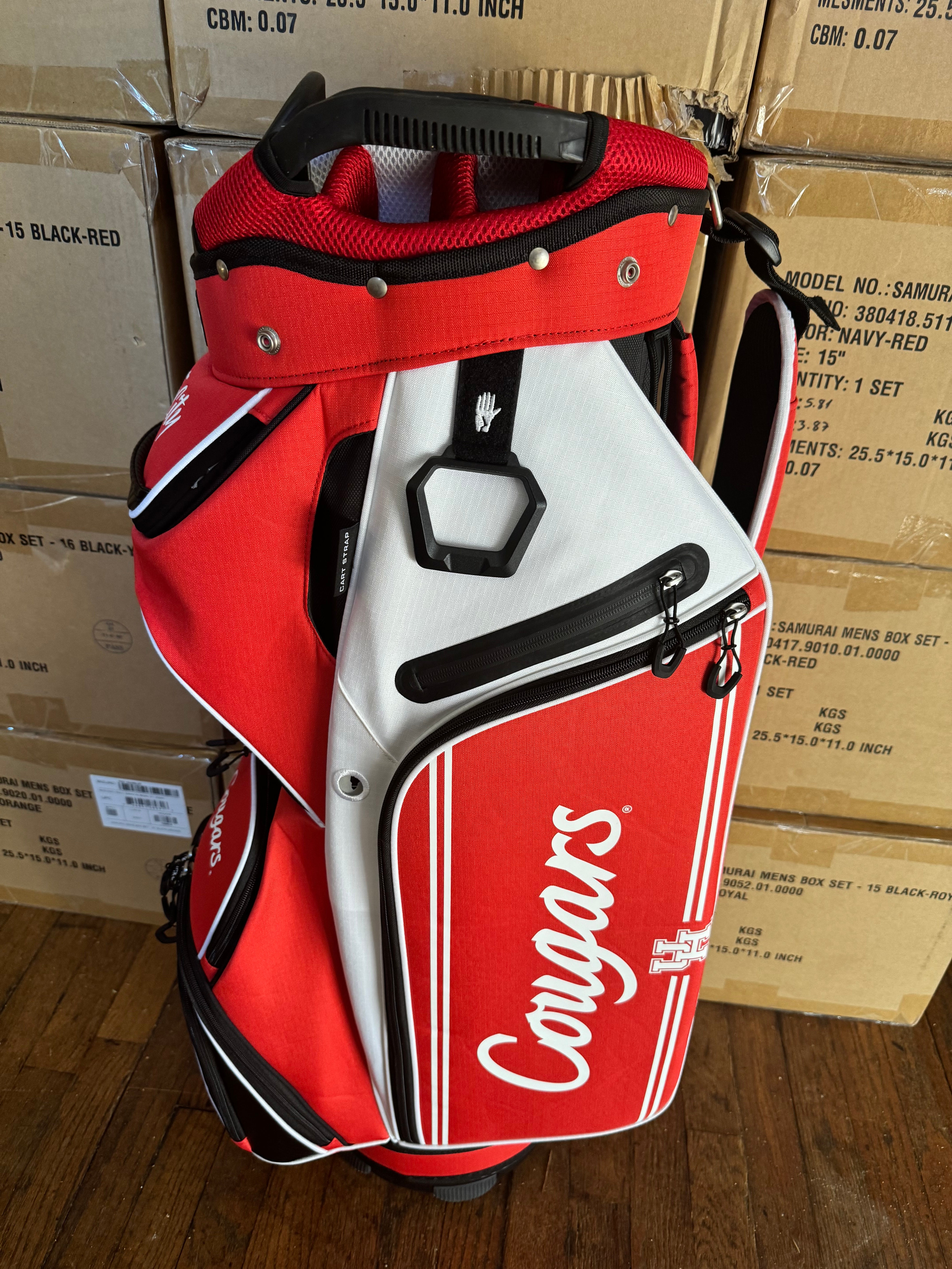 Houston Cougars Bucket Cooler Cart Bag