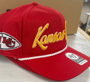Kansas City Chiefs '47 Hitch Rope Hat Adj