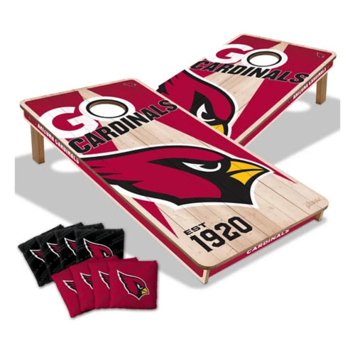 Arizona Cardinals All Wood Cornhole 2x4 by youthefan