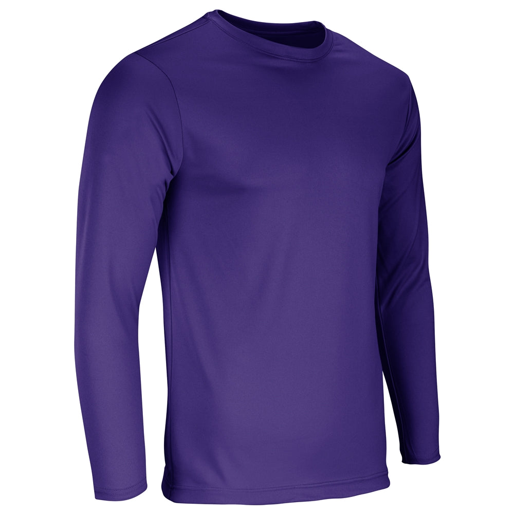 CHAMPRO YOUTH VISION LONG SLEEVE T-SHIRT BASIC COLORS PRINTED WITH YOUR LOGO - AtlanticCoastSports