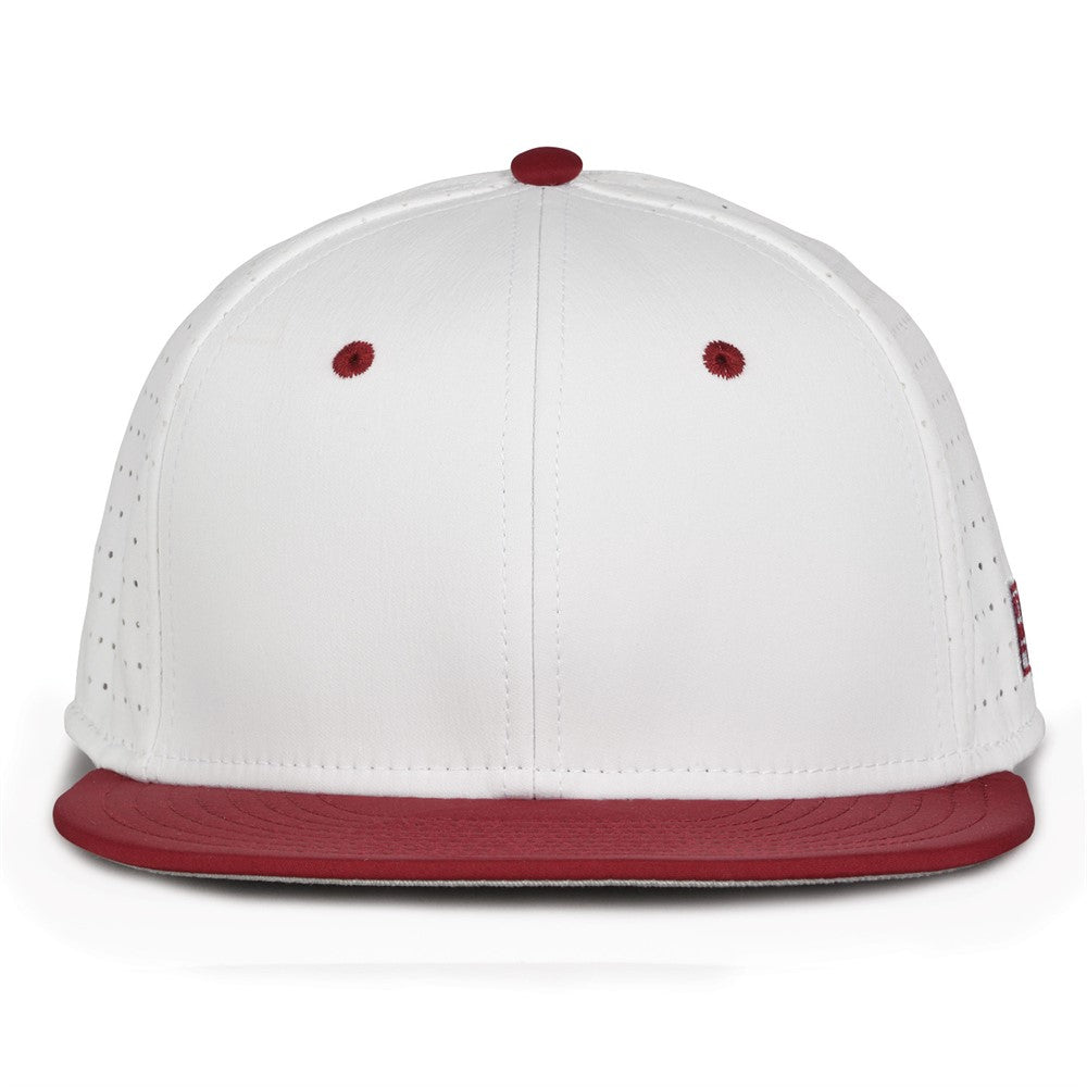 The Game GB999 Low Profile Perforated GameChanger White Front Combo Colors Embroidered With Your Logo - AtlanticCoastSports