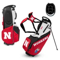 Nebraska Cornhuskers The Back Nine Stand Bag - AtlanticCoastSports