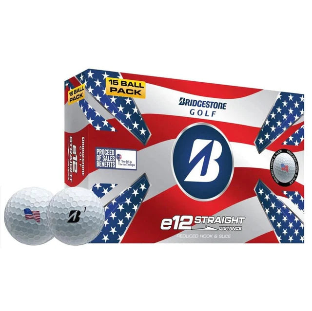BRIDGESTONE e12 Straight Patriot Pack GOLF BALLS - AtlanticCoastSports