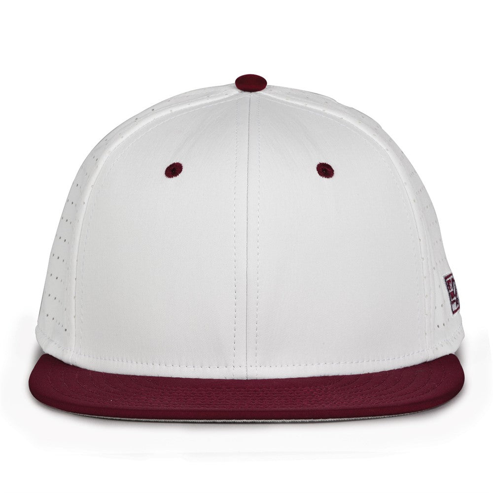The Game GB999 Low Profile Perforated GameChanger White Front Combo Colors Embroidered With Your Logo - AtlanticCoastSports