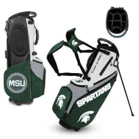 Michigan State Spartans The Back Nine Stand Bag - AtlanticCoastSports