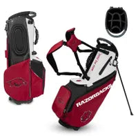 Arkansas Razorbacks The Back Nine Stand Bag - AtlanticCoastSports