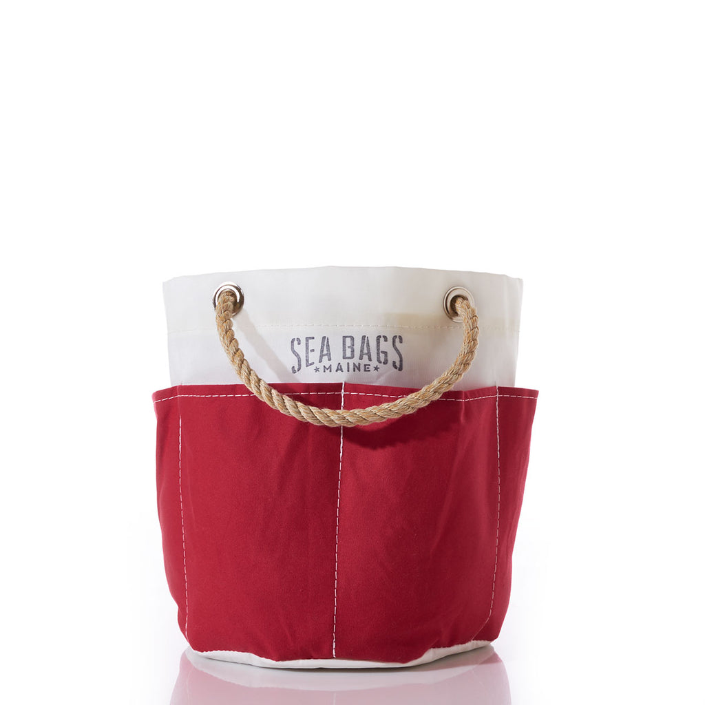 Sea Bags All Purpose Red Tool Bucket Bag
