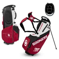 Oklahoma Sooners The Back Nine Stand Bag - AtlanticCoastSports