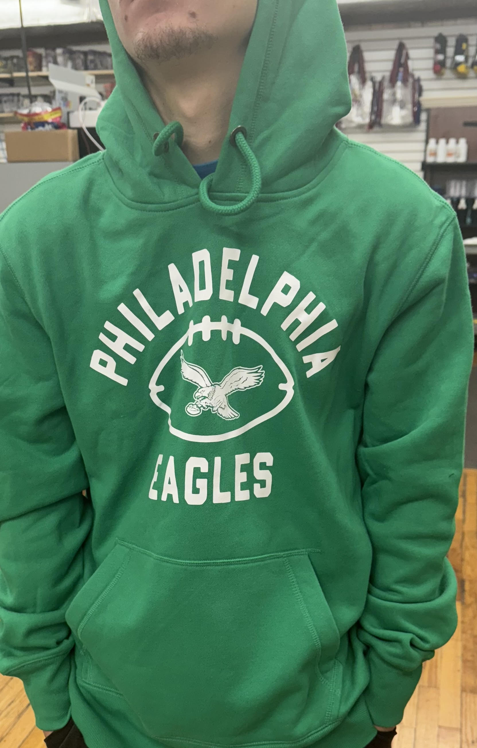 Philadelphia Eagles 47 Brand Kelly Green Hoodie