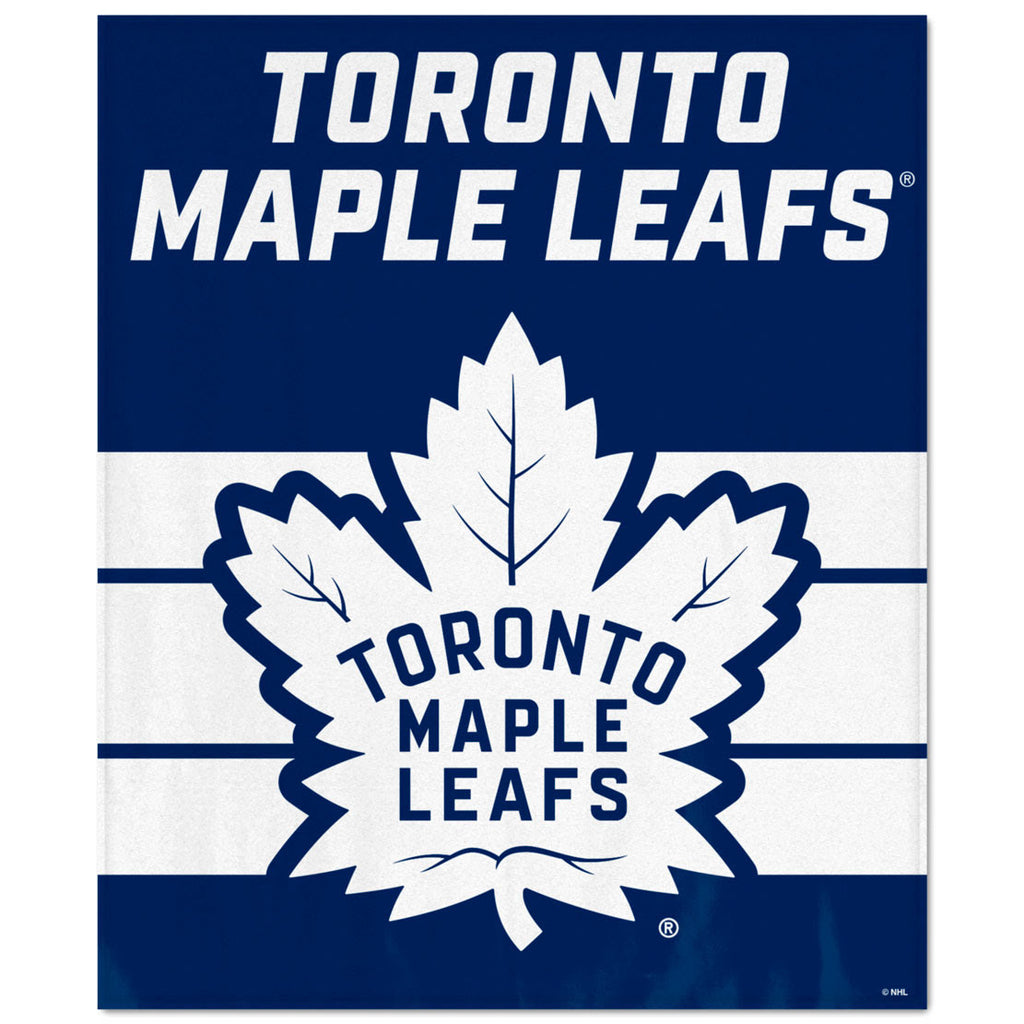 WinCraft  Toronto Maple Leafs Ultra Soft Fleece Blanket - AtlanticCoastSports