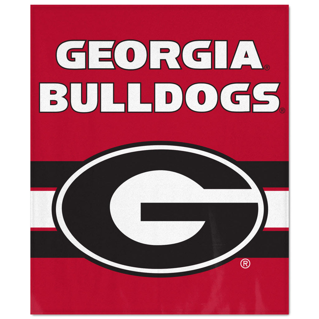 WinCraft Georgia Bulldogs Ultra Soft Fleece Blanket (Copy) - AtlanticCoastSports