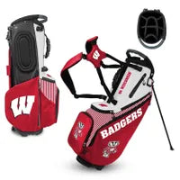 Wisconsin Badgers The Back Nine Stand Bag - AtlanticCoastSports