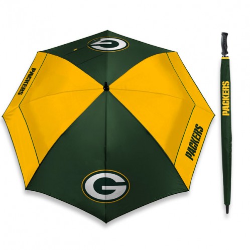 GREEN BAY PACKERS UMBRELLAS WINDSHEER 62" - AtlanticCoastSports