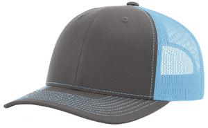 Richardson 112 Twill Mesh Snapback Trucker Caps (EMBROIDERY AVAILABLE) - AtlanticCoastSports