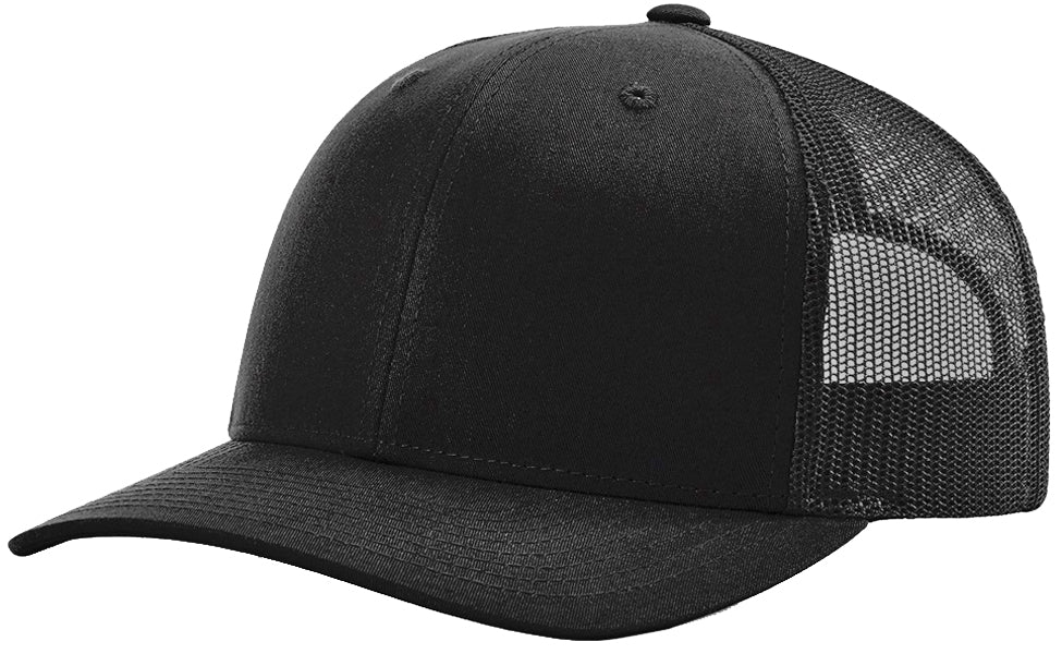 Richardson 112 Twill Mesh Snapback Trucker Caps (EMBROIDERY AVAILABLE) - AtlanticCoastSports