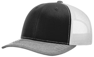 Richardson 112 Twill Mesh Snapback Trucker Caps (EMBROIDERY AVAILABLE) - AtlanticCoastSports