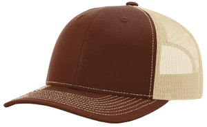 Richardson 112 Twill Mesh Snapback Trucker Caps (EMBROIDERY AVAILABLE) - AtlanticCoastSports