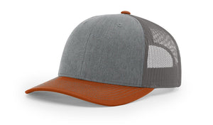 Richardson 112 Twill Mesh Snapback Trucker Caps