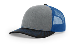 Richardson 112 Twill Mesh Snapback Trucker Caps