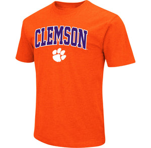 Colosseum Men's Clemson Tigers Orange Dual Blend T-Shirt - AtlanticCoastSports